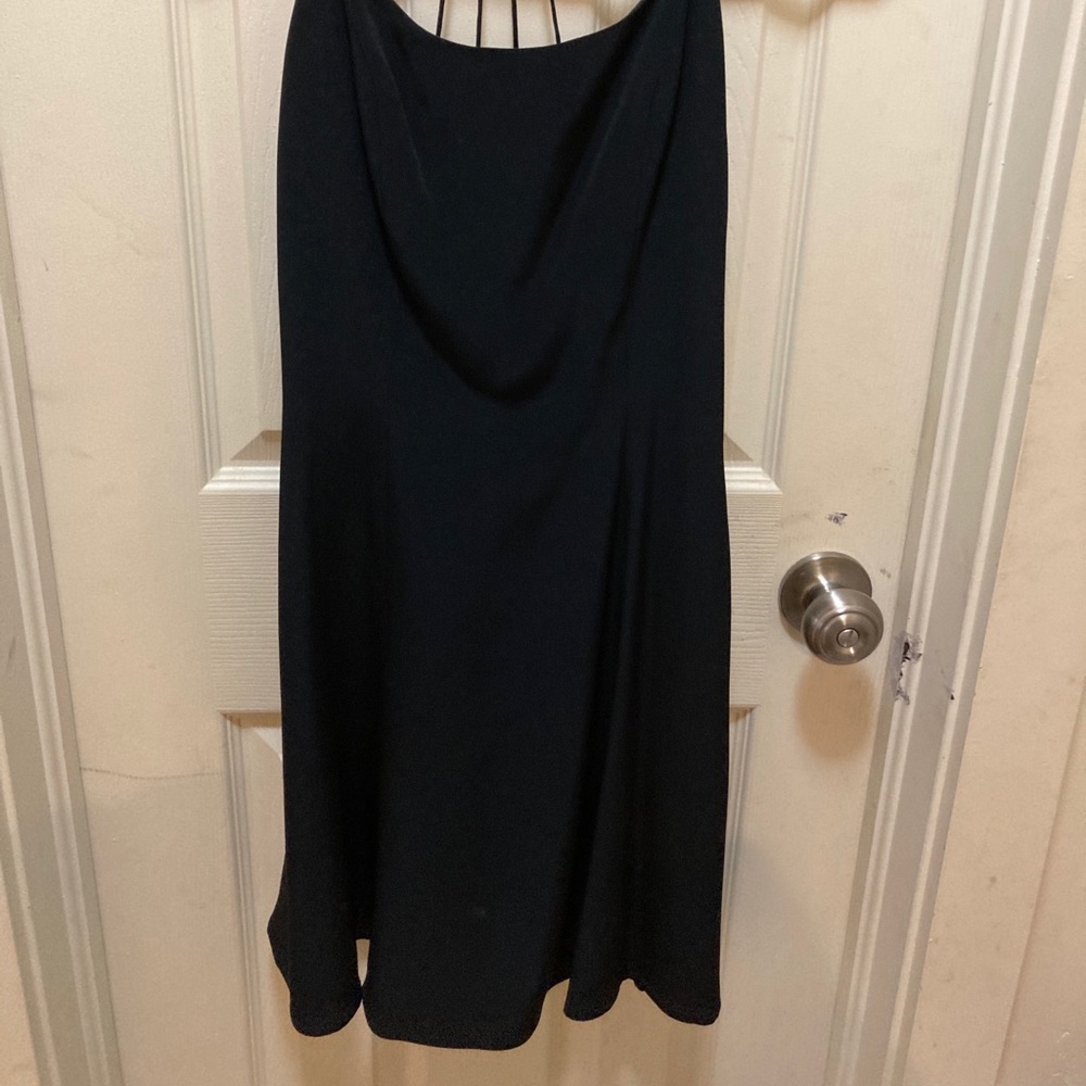Black niteline by Della Roufagali cocktail dress